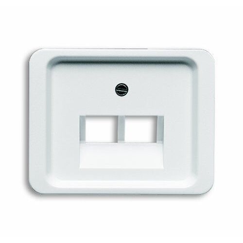 Busch-Jaeger 1803-02-24G Plaque de finition pour prise RJ