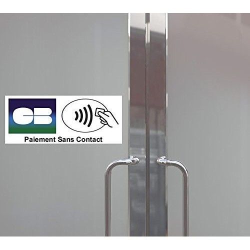 Cb Paiement Sans Contact Logo 8625 Autocollant Adhésif Sticker - 4 Cm
