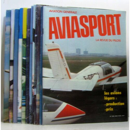 Aviasport -Aviation Générale -La Revue Du Pilote -14 Numéros: 243-244-245-246-247-286-287-288-290-291-292-293-294-295