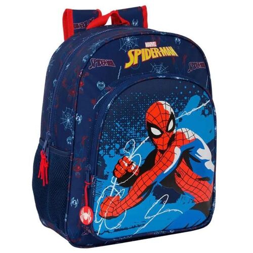 Sac à dos adaptable enfant Educa Borras Marvel Spiderman Neon