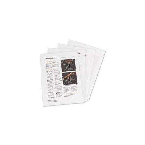 Sans Marque Boite De 100 Pochettes Coins A4 En Polypropylène Grainé 12/100