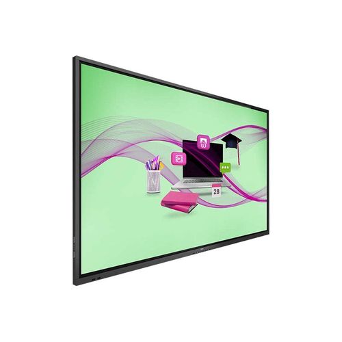 Philips 75BDL4052E - Classe de diagonale 75" (74.5" visualisable) - E-Line écran LCD rétro-éclairé par LED - signalétique numérique interactive - avec écran tactile (multi-touches) - Android - 4K...