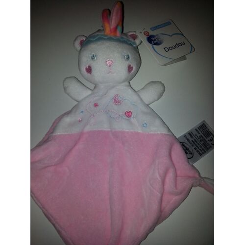 Doudou Rose Indien Mots D Enfants Leclerc Siplec Pastel Coeur