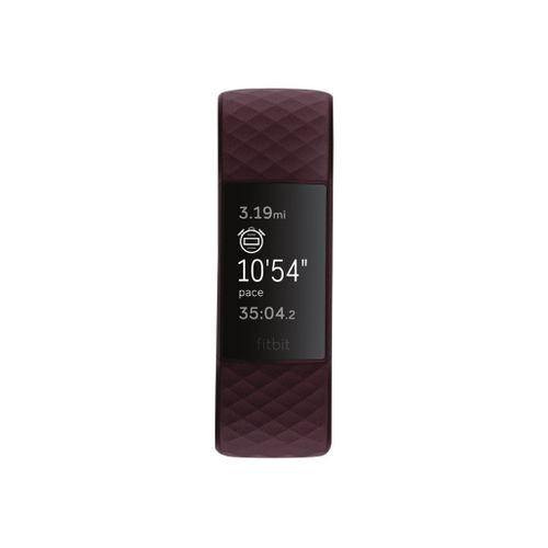 Fitbit Charge 4 Bois de rose - Bracelet connecté - Bluetooth - 30 g