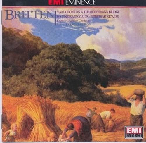 Britten: Variations On A Theme Of Frank Bridge, Matinées & Soirées Musicales - Eco/Gibson