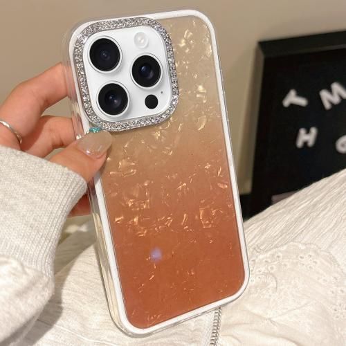 Coque Dégradée 3 En 1 Pour Iphone 16 Plus - Orange