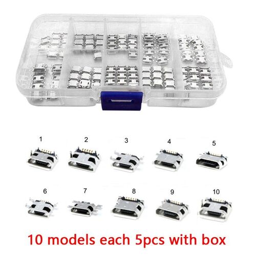 Adaptateur de connecteur de Port Jack Micro USB, Kit pour téléphone MP3/4/5 ordinateur portable réparation pièces d'outils