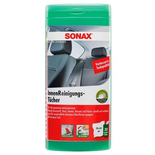 Sonax SN 1837841 Chiffons 412.200 Nettoyage d'Intérieur, 25 Pièces