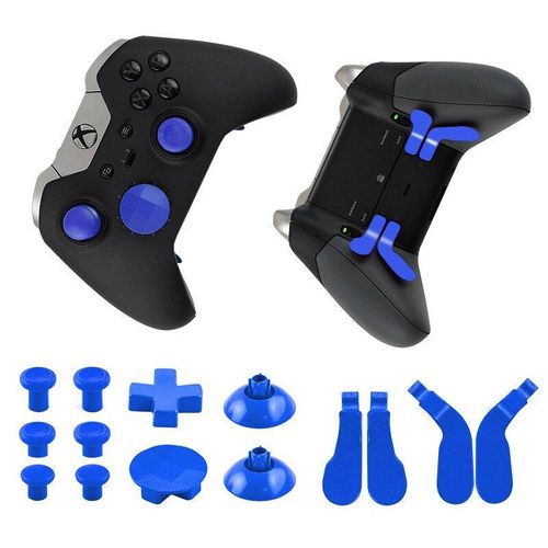 Déclencheur De Pare-Chocs De Bouton De Remplacement Pour Manette Sans Fil Xbox One Elite, Pièces D'outils De Réparation, 14 Pièces/Ensemble