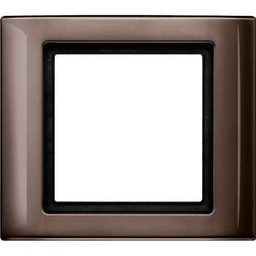 Merten 400115 Plaque murale simple AQUADESIGN Brun foncé