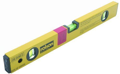 Rolson54462 Niveau à bulle en alliage 450mm
