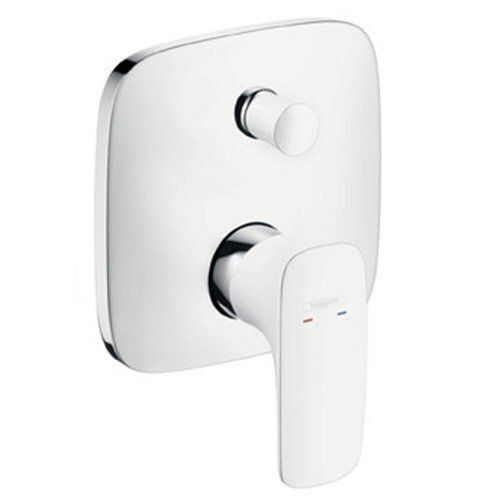 Hansgrohe PuraVida Set de finition pour mitigeur à encastrer blanc/chromé 15445400