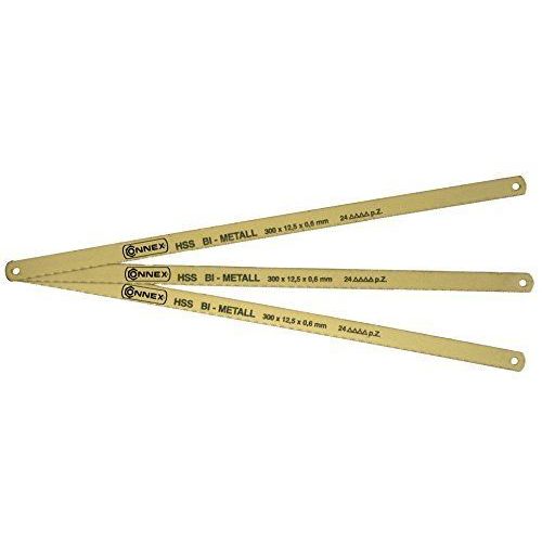 Connex COXT930005 Lame de scie à métaux HSS bimétal 300 mm 3 pièces