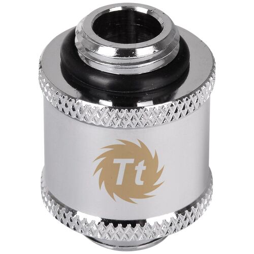 Thermaltake Pacific G1/4 Male to Male 20mm Extender - Raccord pour système de refroidissement par liquide - chrome