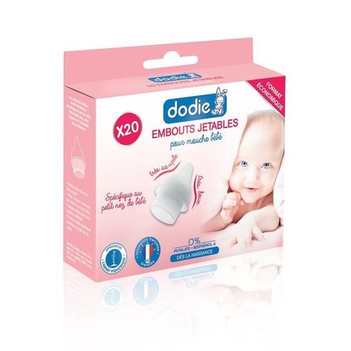 Dodie 20 Embouts Jetables Pour Mouche Bébé