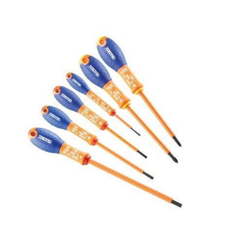 Britool E160910B Jeu de 6 tournevis isolés Pour écrous à fente / Phillips (Import Grande Bretagne)
