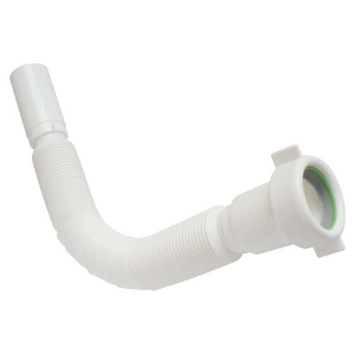 SOMATHERM Flexible d'évacuation extensible - 34 a 80cm - Coté Mâle à? 32 PER - Coté Femelle PVC à? 32