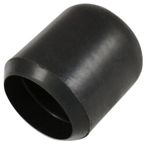 Bulk Hardware Lot de 8 embouts de protection pour pieds de chaise Noir 25 mm