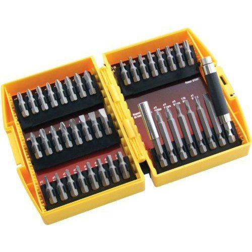 Am-Tech Lot de 40 embouts pour tournevis en chrome-vanadium (Import Grande Bretagne)