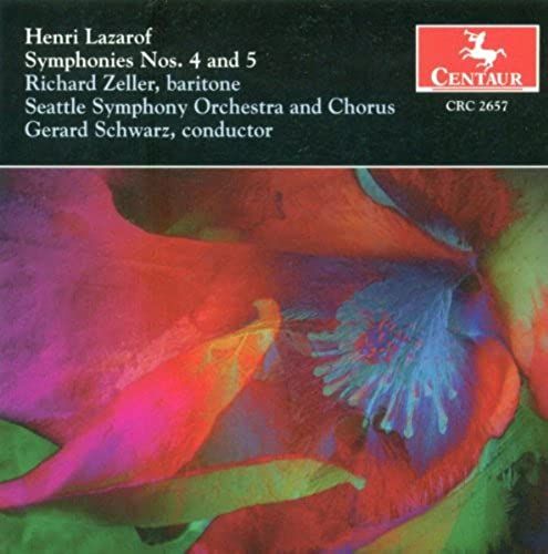Symphony 4 & 5 - Lazarof / Zel