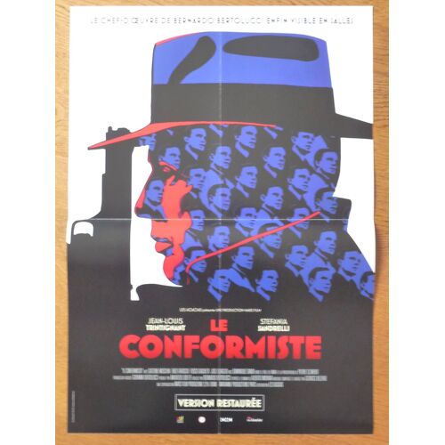 Le Conformiste De Bernardo Bertolucci Avec Jean-Louis Trintignant, Stefania Sandrelli.... - Affichette Originale De Film Format 40 X 60 Cm