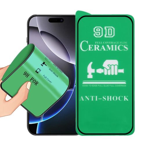 Film Céramique 9d Complet Avec Colle Pour Iphone 16