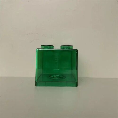 vert - Tirelire ornementale de bureau, blocs de jouet, argent pour la maison, question, fabrication exquise