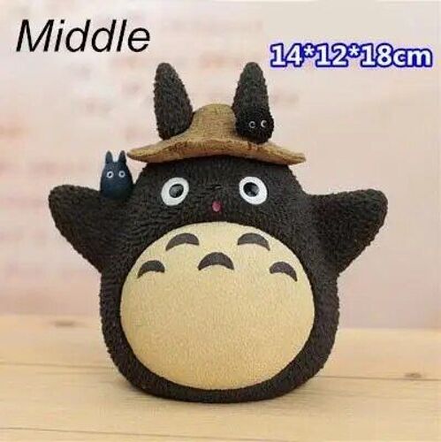 M chapeau - Tirelire Totoro en résine pour enfant, tirelire de style japonais, cadeau de pâques, nouvelle collection