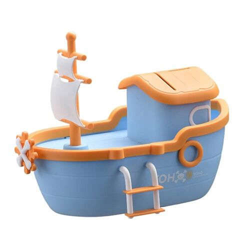 Tirelire mignonne avec double trou de pièce de monnaie pour enfants, tirelires 7.5 Aate Sunshine, boîte d'économie d'argent, grand jouet cadeau pour garçons et filles