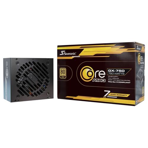 Alimentation ATX - SEASONIC - Core GX V2 2024 - 750W - Blanc - Compacte et Puissante