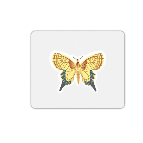 Tapis de souris rectangle imprimé papillon 5