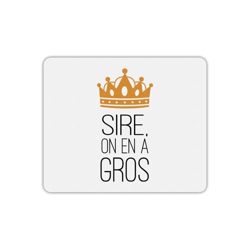 Tapis de souris kaamelott sire on en gros 2