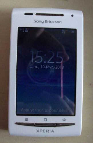 Sony Ericsson Xperia X8 Blanc