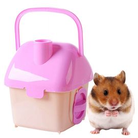 Cage De Transport Pour Hamster, Portable Et Respirant, Cage De Voyage Pour Hamster, Rat, Animal De Compagnie, Lapin, Maison, Cochon D'inde, Nid