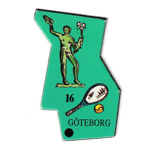 16 - Magnet Le Gaulois - Ville Du Monde - Goteborg