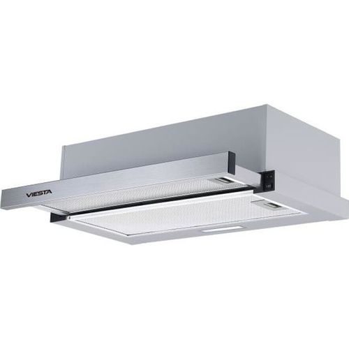 VIESTA VDE6065SR hotte aspirante pour encastrement - hotte aspirante d'encastrement extractible 60 cm avec filtre à graisse