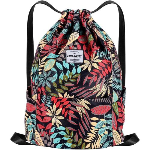 Acdsgd-Tanche Sac À Dos À Cordon Grand Sacs De Sport À Cordon De Serrage Sac À Dos Unisexe Pour Femme Hommes Voyage Vie Quotidienne Plein Air Yoga Plage Natation