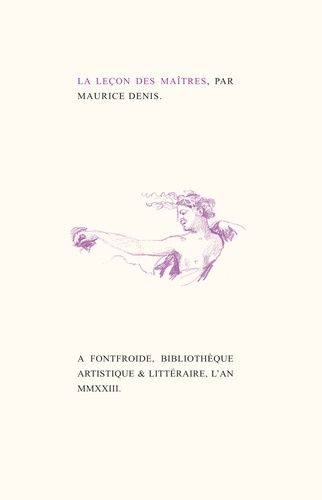 La Leçon Des Maîtres