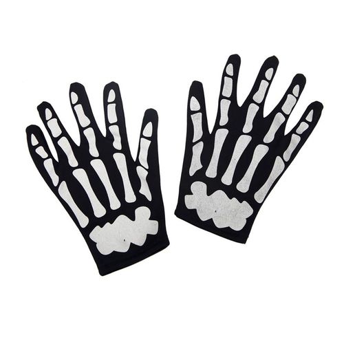 Gant De Squelette Pour Enfant Halloween (Taille Unique Enfants)