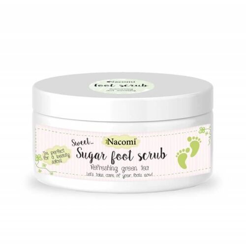 Nacomi Gommage Sucre Au Thé Vert Pour Les Pieds 125g
