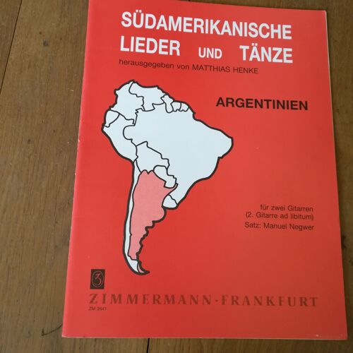 Südamerikanische Lieder Und Tänze / Conducteur