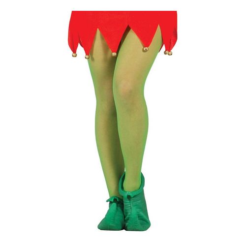 Chaussures Ou Babouches Vertes D'elfe Ou Lutin En Latex (Taille Unique Adulte)