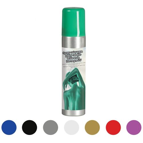 Spray Pour Le Corps Et Cheveux Plusieurs Coloris 75 Ml (Couleur Noir)