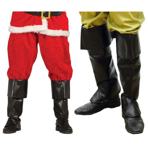 Couvre-Bottes Noires (Taille Unique)
