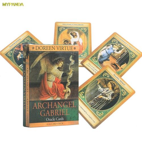 Cartes De Tarot Anglais Complet, Archange, Ariel, Oracle, Jeux De Société, Fête, Bureau, Jeu De Divination