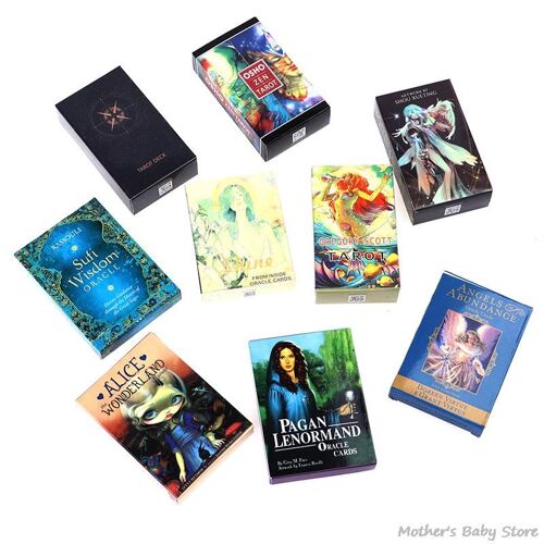 Jeu De Cartes De Tarot En Papier Pour Enfants, 1 Boîte