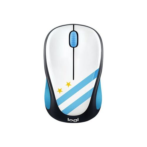 Logitech M238 - Fan Collection - souris - optique - 3 boutons - sans fil - 2.4 GHz - récepteur sans fil USB - Argentine