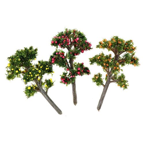 Arbre De Fruits Artisanal En Résine, Ornement De Jardin, Maison De Poupée, Plantes, Décoration De Maison, Meubles, Accessoires De Jouets, 1 Pièce