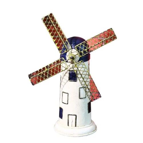 Blanc - Rangement En Forme De Moulin À Vent Pour Enfants, Jouet Précieux, Jouets Financiers Portables, Table De Livraison Directe