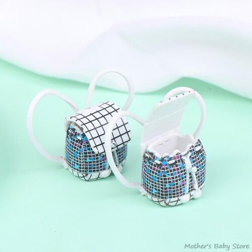 Sac À Dos De Poupée De 2.3cm, 1 Pièce, Accessoires De Maison De Poupée, Mini Sac De Jouets Pour Enfants, Cadeau De Décoration De Maison De Poupée, Sac À Dos De Jouet Pour Enfants
